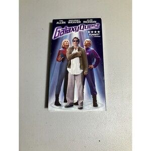 Galaxy Quest VHS VCR Video Tape Used Movie  Tim Allen  Sigourney Weaver